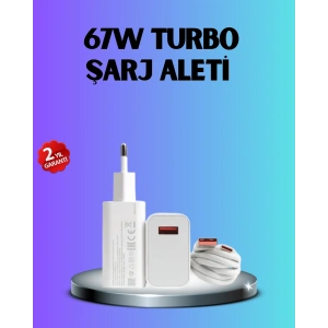 67 Watt Type C Hızlı Şarj Başlık  Black Shark Uyumlu