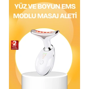 7 Renk LED Işık Terapili Cilt Bakım Cihazı USB Şarjlı