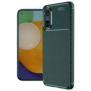 A38 Kılıf Auto Focus Karbon Kapak - Koyu Yeşil