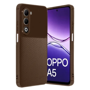 A5 4G Auto Focus Karbon Kapak - Kahverengi