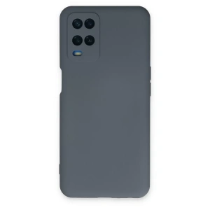 A54 4G Kılıf Nano içi Kadife Silikon - Gri