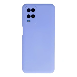 A54 4G Kılıf Nano içi Kadife Silikon - Lila