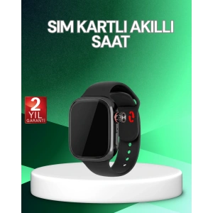 Adımsayar ve Nabız Ölçerli SIM Kartlı Akıllı Saat