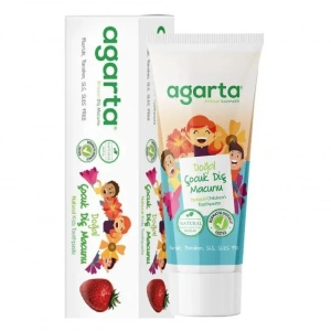 Agarta Doğal Çocuk Çilekli Diş Macunu 75 ml