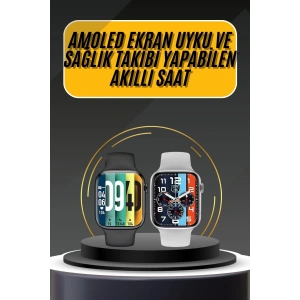 Akıllı Saat Yeni Nesil Android ve İOS Uyumlu Titreşim Modlu Alarm Kronometre