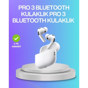 Aktif Gürültü Engelleyici Kablosuz Bluetooth Kulaklık – Şarj Kutulu, Uzun Ömürlü