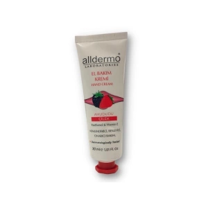 Alldermo El Kremi Ahududu ve Çilek 30 ml