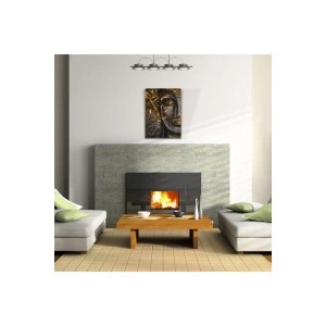 Altın Kadın Canvas Tablo (50x70)