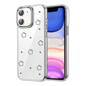 Apple iPhone 11 Fiyonk Desenli Kapak - Desen 2