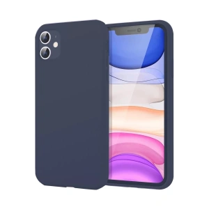 Apple iPhone 11 Kılıf First Silikon - Lacivert