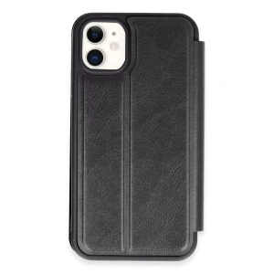 Apple iPhone 11 Kılıf Flip Cover - Siyah