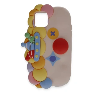 Apple iPhone 11 Kılıf Poky Karakter Silikon Kapak - Desen 7