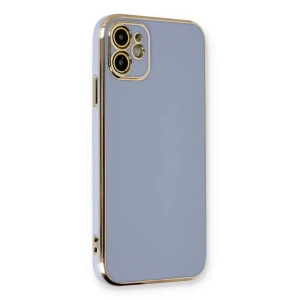 Apple iPhone 11 Kılıf Volet Silikon - Mavi