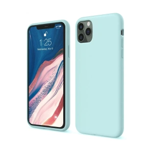 Apple iPhone 11 Pro Kılıf First Silikon - Turkuaz