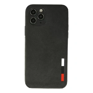 Apple iPhone 11 Pro Kılıf Loop Deri Silikon - Siyah