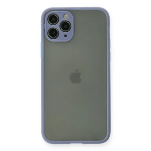 Apple iPhone 11 Pro Kılıf Montreal Silikon Kapak - Gri