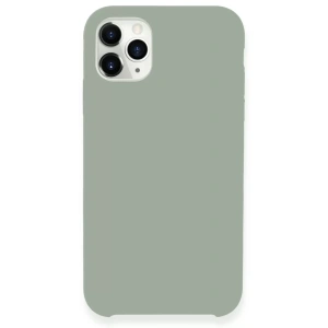 Apple iPhone 11 Pro Max Kılıf Lansman Legant Silikon - Açık Gri