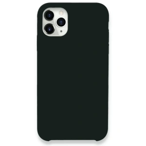 Apple iPhone 11 Pro Max Kılıf Lansman Legant Silikon - Koyu Yeşil