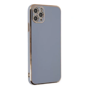 Apple iPhone 11 Pro Max Kılıf Volet Silikon - Mavi