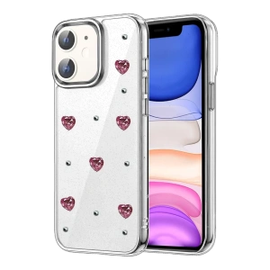Apple iPhone 12 Fiyonk Desenli Kapak - Desen 3