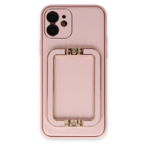 Apple iPhone 12 Kılıf Coco Elit Kapak - Pembe
