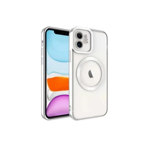 Apple iPhone 12 Kılıf Kross Magneticsafe Kapak - Titan Gri