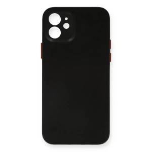 Apple iPhone 12 Kılıf PP Ultra İnce Kapak - Siyah