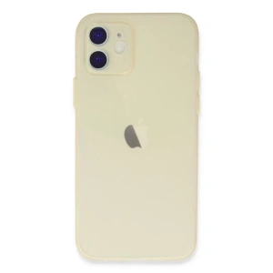 Apple iPhone 12 Kılıf Puma Silikon - Gold