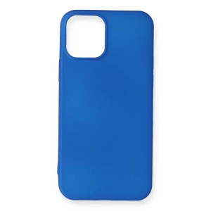 Apple iPhone 12 Mini Kılıf First Silikon - Mavi
