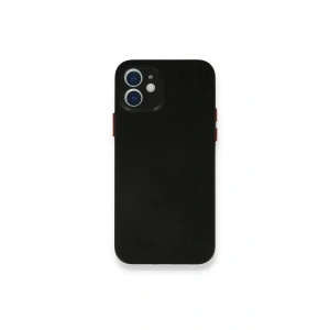 Apple iPhone 12 Mini Kılıf PP Ultra İnce Kapak - Siyah