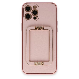 Apple iPhone 12 Pro Kılıf Coco Elit Kapak - Pembe