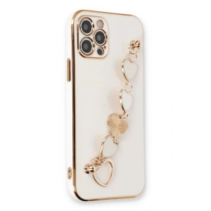 Apple iPhone 12 Pro Kılıf Esila Silikon - Beyaz