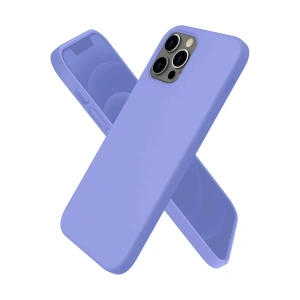 Apple iPhone 12 Pro Kılıf First Silikon - Mor
