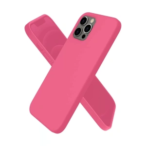 Apple iPhone 12 Pro Kılıf First Silikon - Pembe