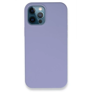 Apple iPhone 12 Pro Kılıf Lansman Legant Silikon - Lila