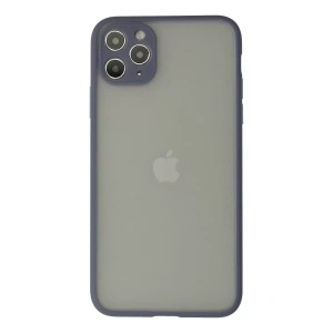 Apple iPhone 12 Pro Kılıf Montreal Silikon Kapak - Gri