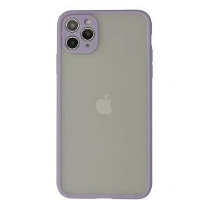 Apple iPhone 12 Pro Kılıf Montreal Silikon Kapak - Mor