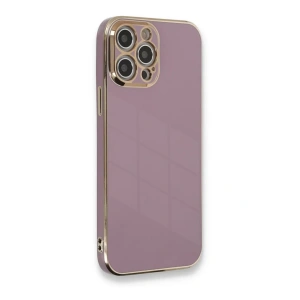 Apple iPhone 12 Pro Kılıf Volet Silikon - Mor