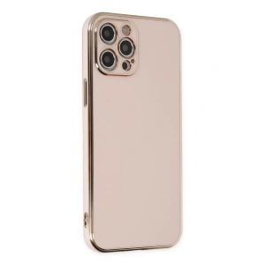 Apple iPhone 12 Pro Kılıf Volet Silikon - Pembe