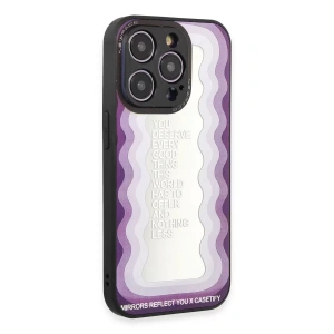 Apple iPhone 12 Pro Max Kılıf Mirror Desenli Kapak - Mirror - 5