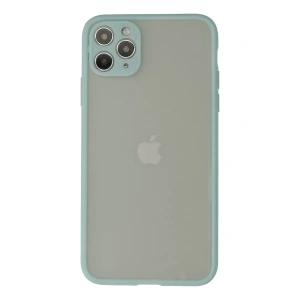 Apple iPhone 12 Pro Max Kılıf Montreal Silikon Kapak - Turkuaz