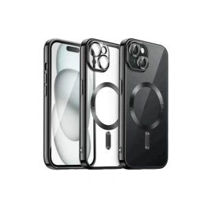 Apple iPhone 13 Kılıf Kross Magneticsafe Kapak - Siyah