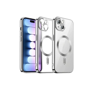 Apple iPhone 13 Kılıf Kross Magneticsafe Kapak - Titan Gri