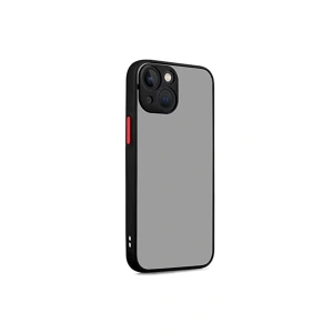 Apple iPhone 13 Kılıf Montreal Silikon Kapak - Siyah