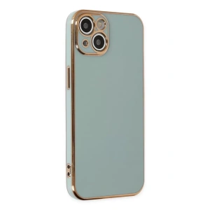 Apple iPhone 13 Kılıf Volet Silikon - Açık Yeşil