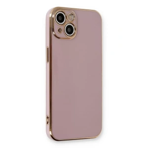 Apple iPhone 13 Kılıf Volet Silikon - Mor