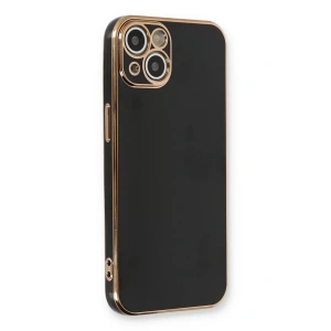 Apple iPhone 13 Kılıf Volet Silikon - Siyah