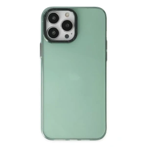 Apple iPhone 13 Pro Kılıf Anka PC Sert Metal Kapak - Yeşil