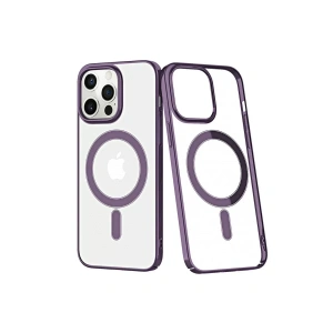 Apple iPhone 13 Pro Kılıf Element Magneticsafe Sert Kapak - Derin Mor