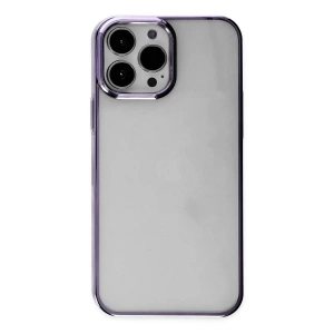 Apple iPhone 13 Pro Kılıf Element Silikon - Mor